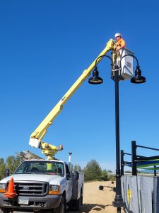 Lighting Install -Downtown Missoula at Brenan's Wave,missoula electrical contractors, commercial electrical application